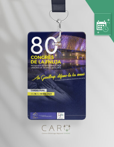 Participation du Cantre CARO au 80ème congrès de la FNUJA